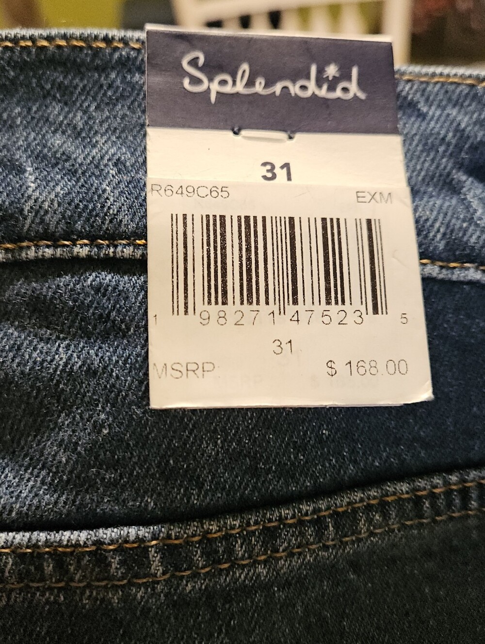 Splendid Denim Wide Leg Jean - Picture 3 of 4